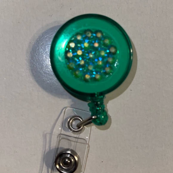 Rhinestone Bling Badge Holder - Picture 9 of 9